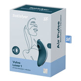 Satisfyer Vulva Lover 1 Blue Air Pulse Stimulator and Vibrator Default Title Suction Stimulator